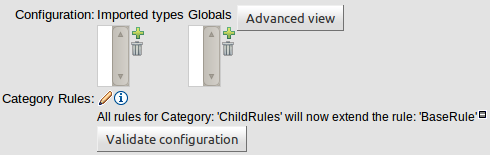 Defined Category Rules