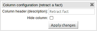 Defining an Extended Entry retraction