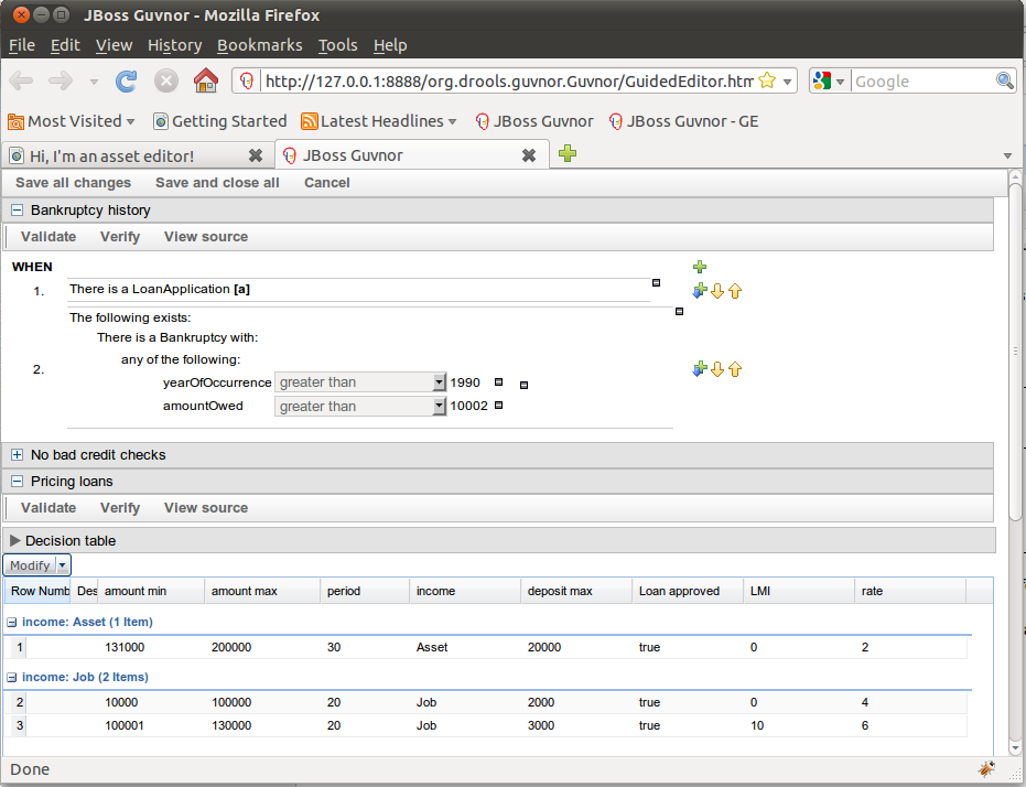 Embedded Editor with Multiple Assets