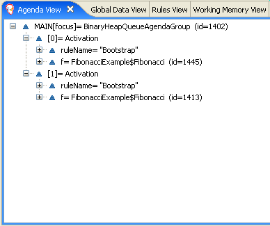 Fibonacci Example: "Recurse" Agenda View 2