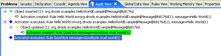 Hello World: Audit View