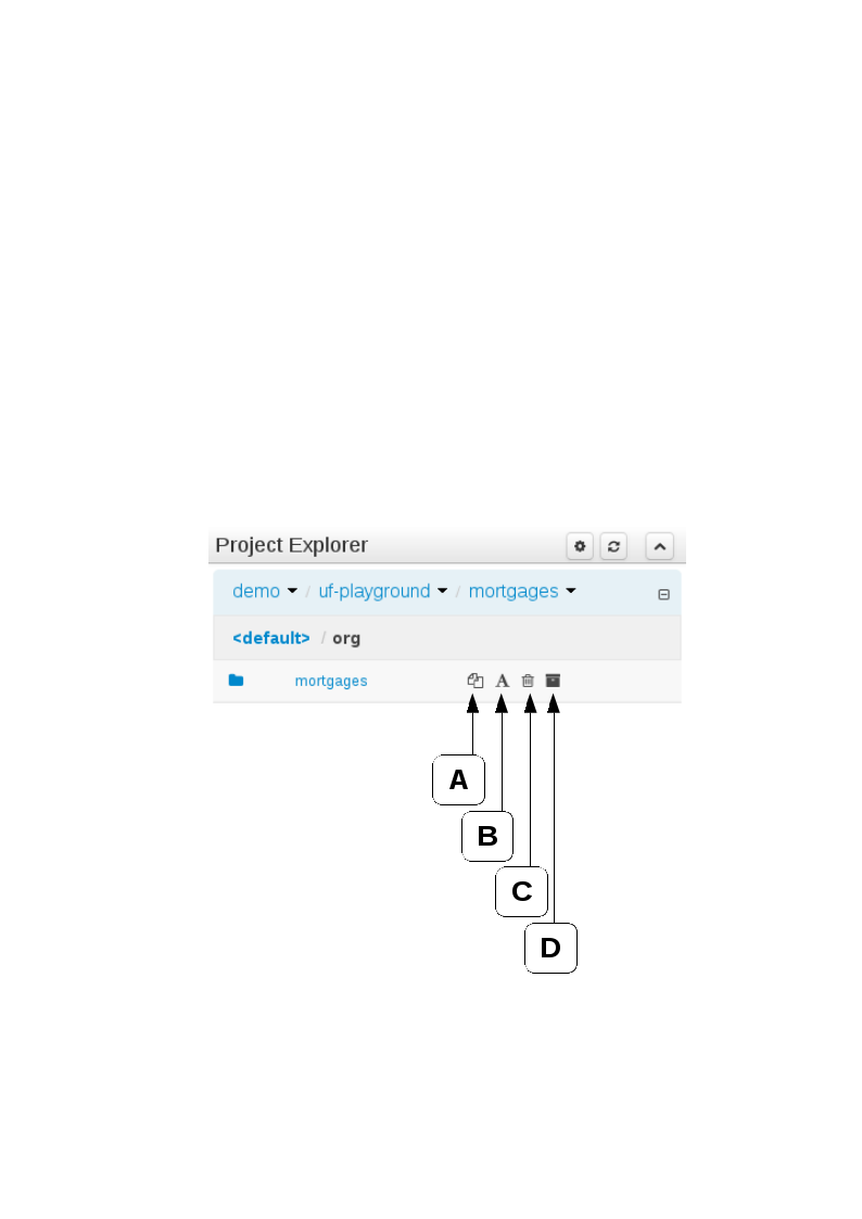 Project View - Package actions