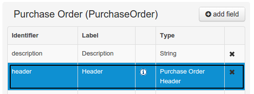 Field selector