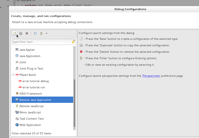 NewDebugConfig