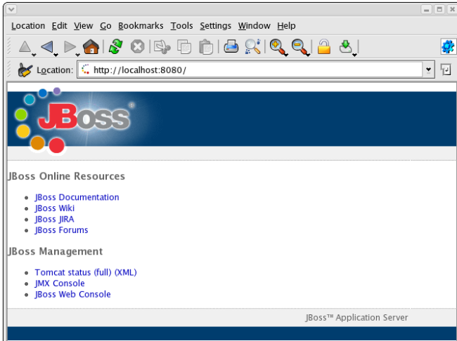 JBoss Application Server.