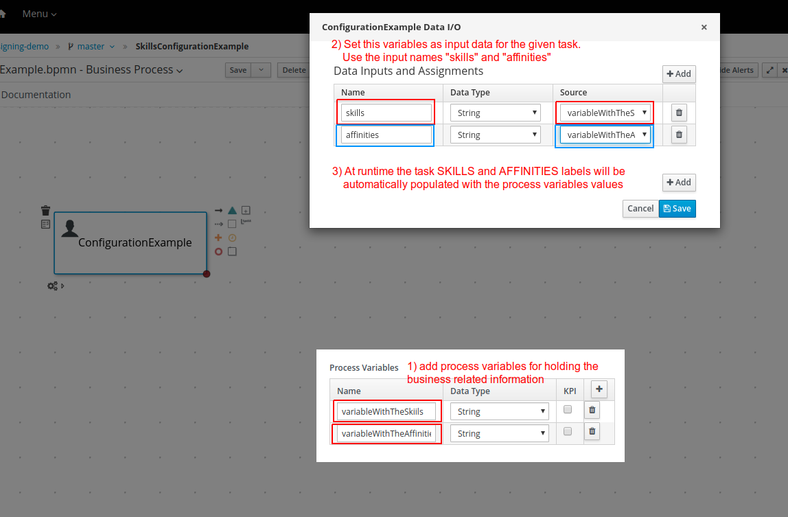 SkillsAndAffinitiesConfigurationExample