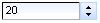 <rich:inputNumberSpinner> component