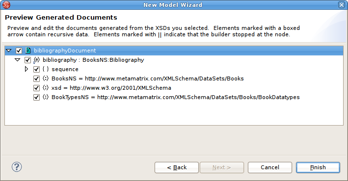 Preview Generated Documents Dialog