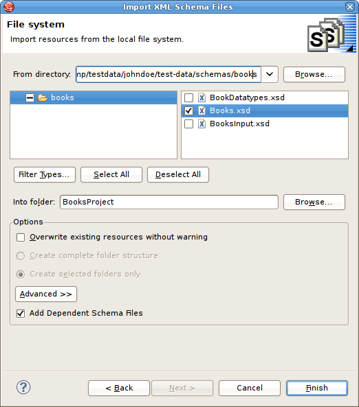 Select XML From File System