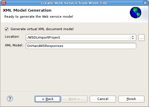 Namespace Resolution Dialog