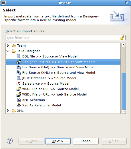 Import From Designer Text File