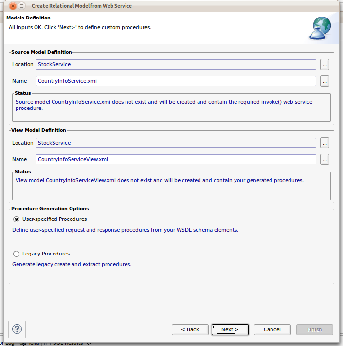 WSDL Source Selection