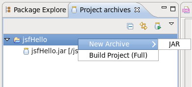 Configure Archive