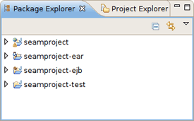 Project Layout for EAR projects
