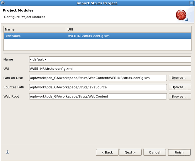 Configuring Project Modules