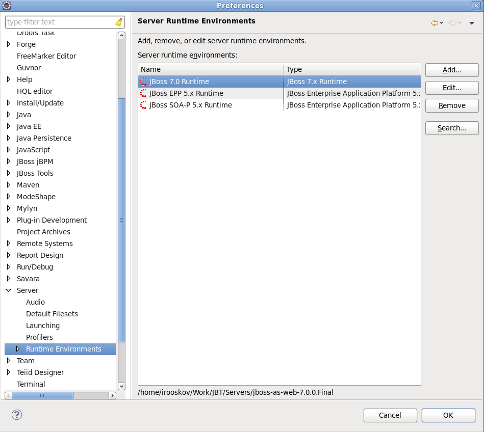 Runtime Environments