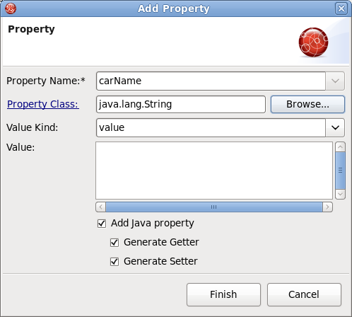 "Add Property" Form