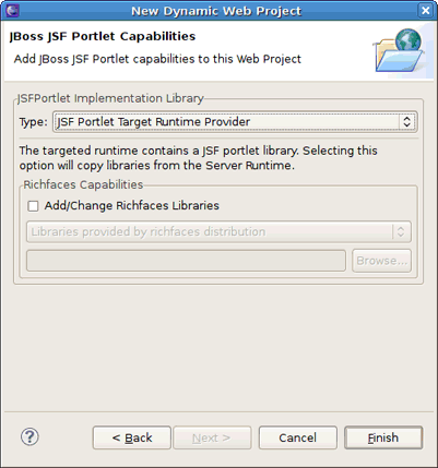 JBoss JSF PortletCapabilities