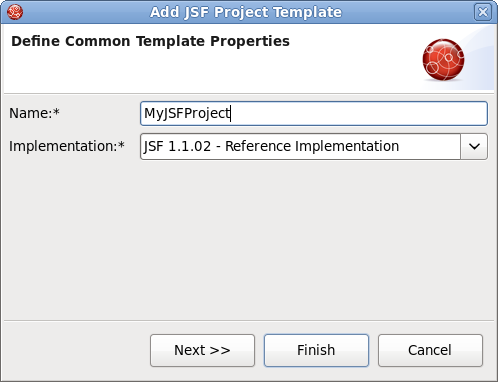 Define Template Properties