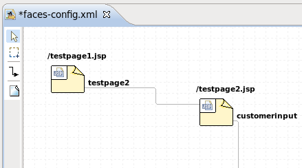 Transition between JSP Pages