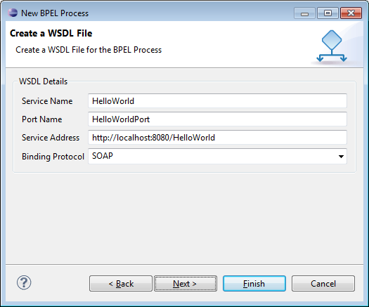 New BPEL Process