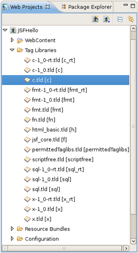 Selecting TLD File