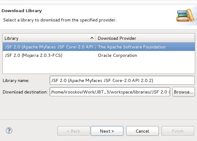 Download JSF Implementation Library