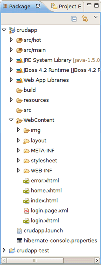 CRUDAPP Seam Project