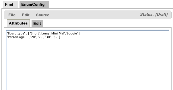 Data enumeration