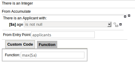 Accumulate with entry-point