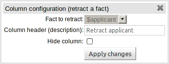 Defining a Limited Entry retraction