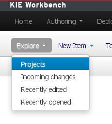 Open project explorer panel