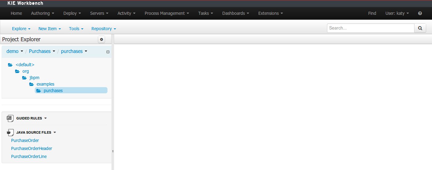 Go to authoring perspective and select a project