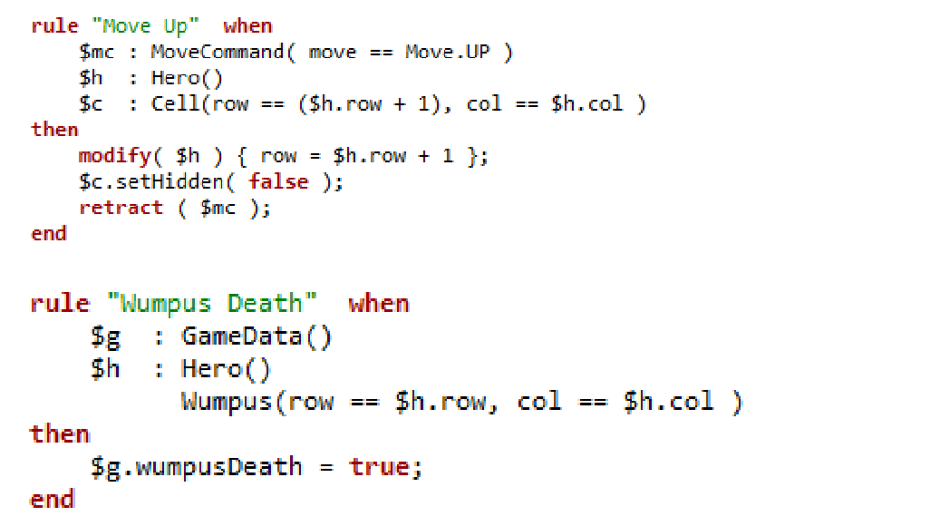 Move Up, Wumpus Collision