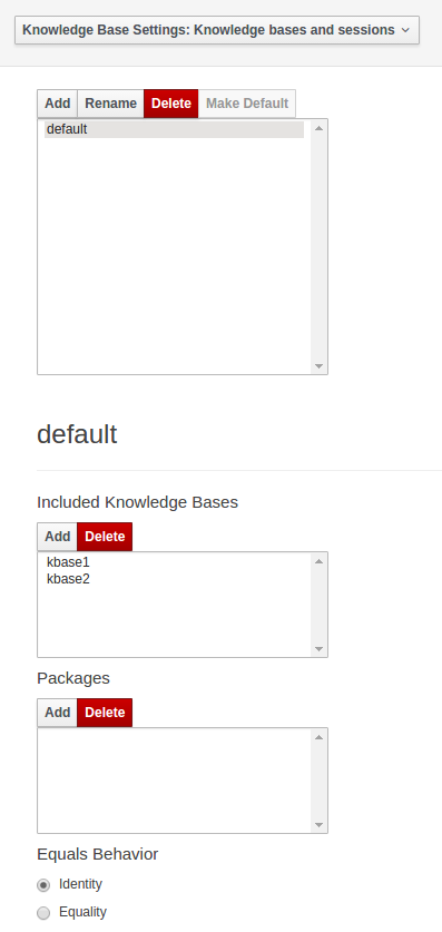 Knowledge Base Settings