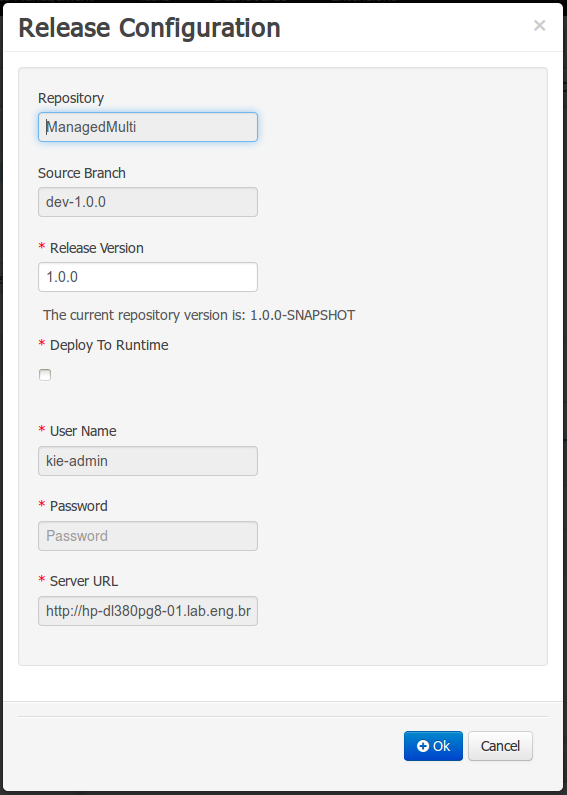 repo structure screen operation launch release process