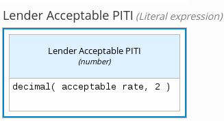 dmn literal expression example2