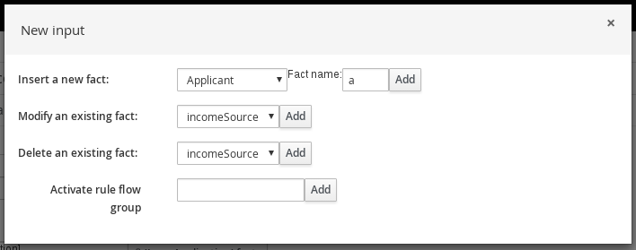 Add GIVEN input to the test scenario