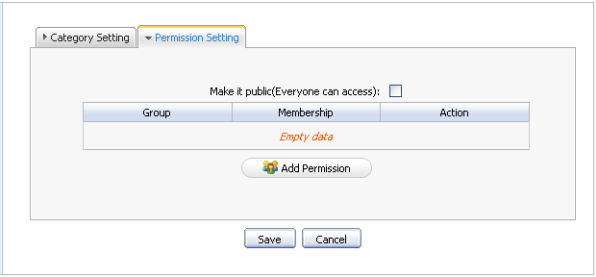 {info} This access permission enters the game whenever a user creates or modifies a page. In that moment the user only can see and use portlets in those categories on which he or she has access permission (defined by groups and memberships). {info}