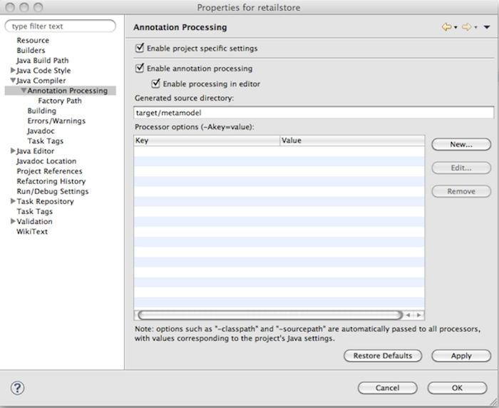 JPA Static Metamodel Generator