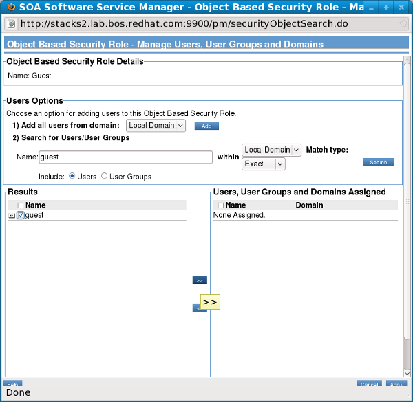 Configuring the Workbench - Two