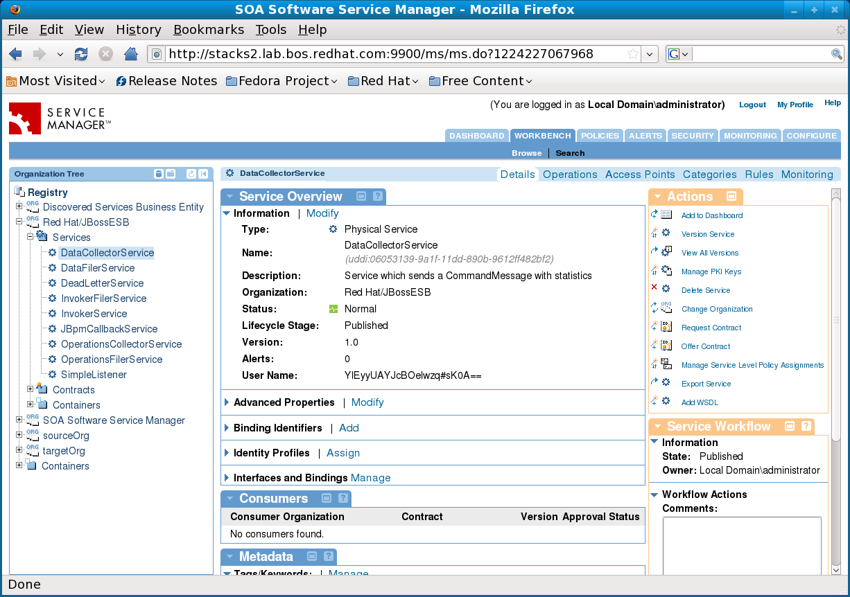 Managing Services