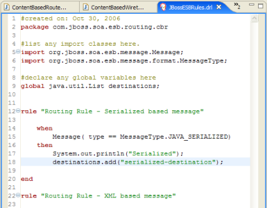 Create a New Rule Set using the JBoss Developer Studio