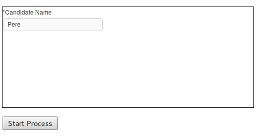 Using forms on client applications II: Showing the process form