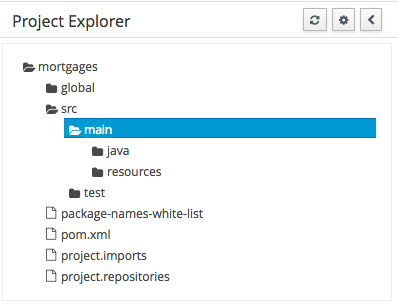 ProjectExplorer Repository Folders