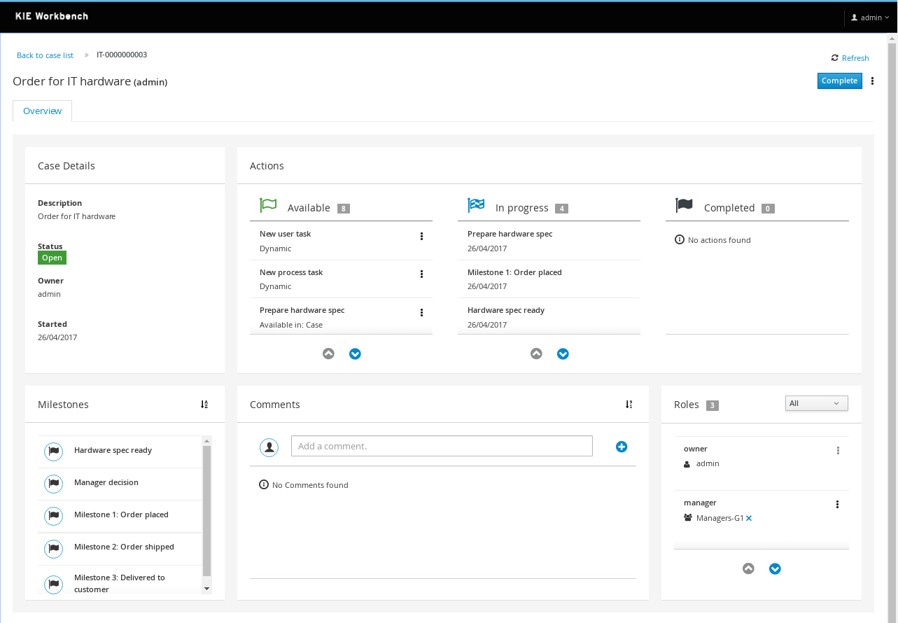 CaseManagementCaseVisualization