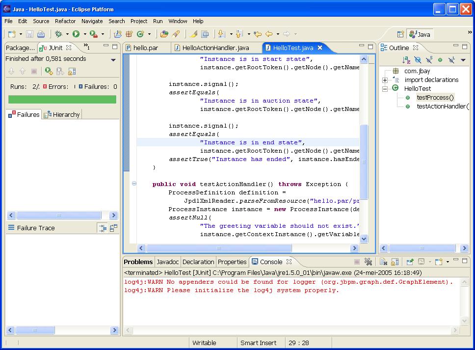 The Action Configuration Dialog