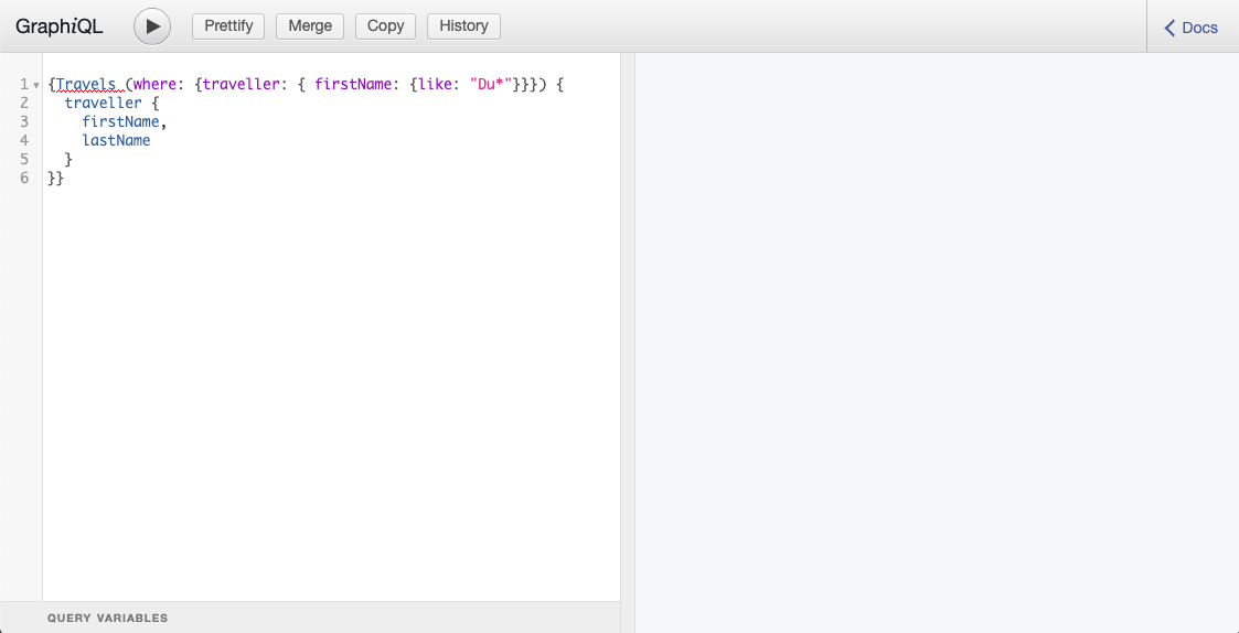 Image of Data Index GraphiQL interface