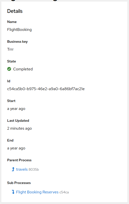 Image of process instance details panel