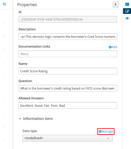 dmn manage data types1a